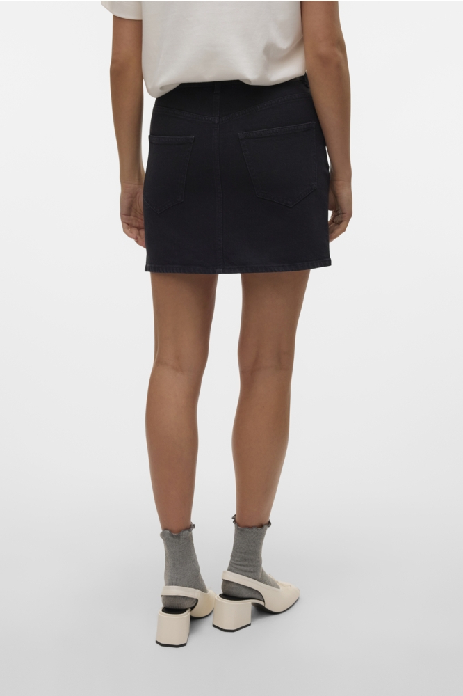 VMTESSA HR SHORT DNM SKIRT MIX GA N 10301536 BLACK DENIM